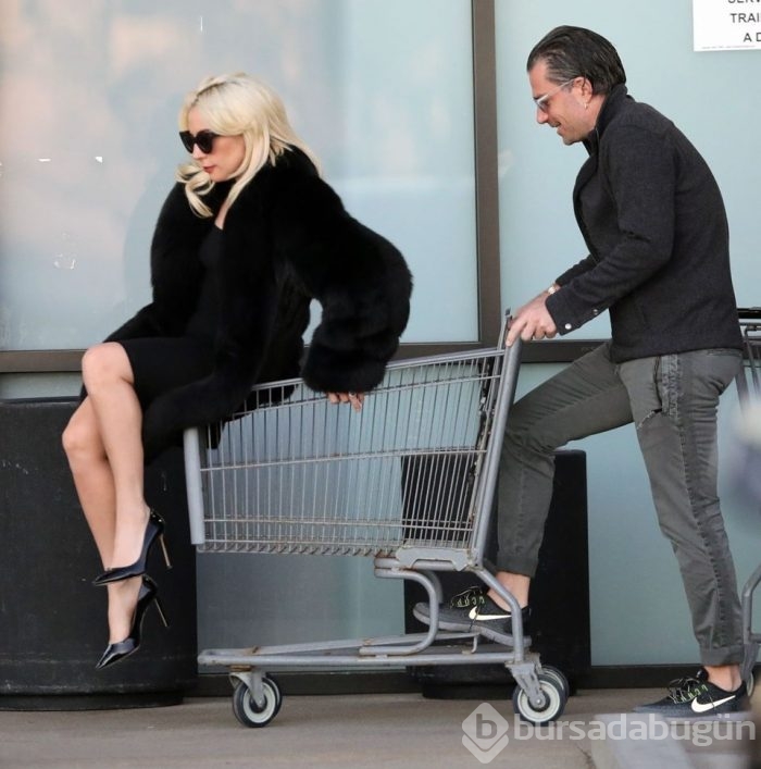 Lady Gaga alışverişte