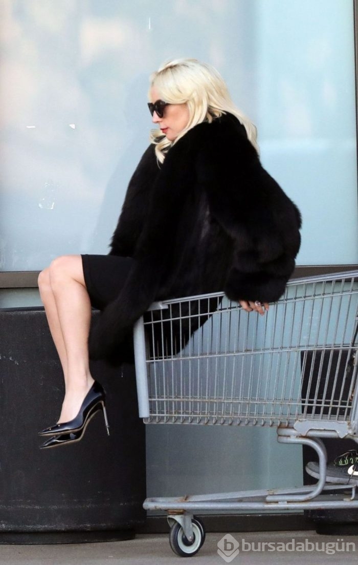 Lady Gaga alışverişte