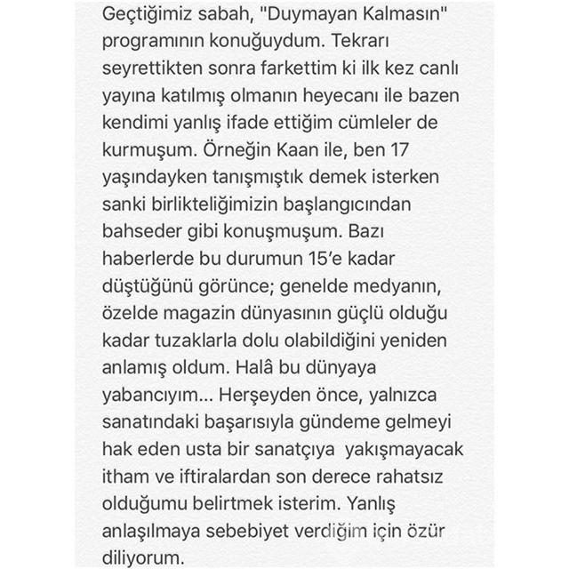 Kıvılcım Ural özür diledi