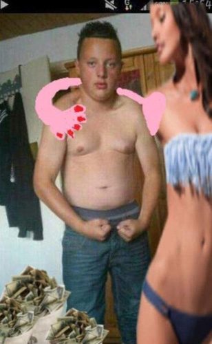 Photoshopla gelen sevgili