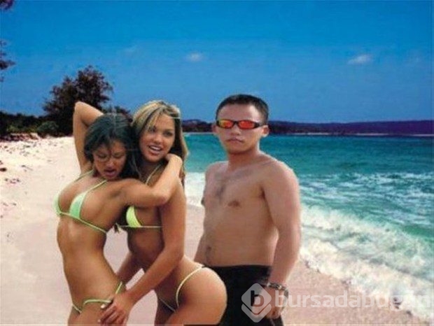 Photoshopla gelen sevgili