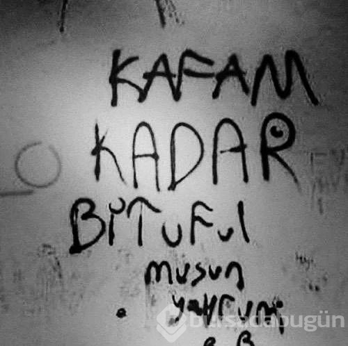 İlginç duvar yazıları
