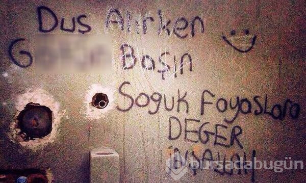 İlginç duvar yazıları