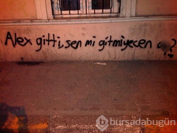 İlginç duvar yazıları