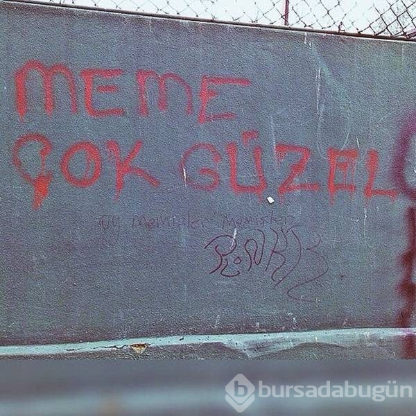 İlginç duvar yazıları