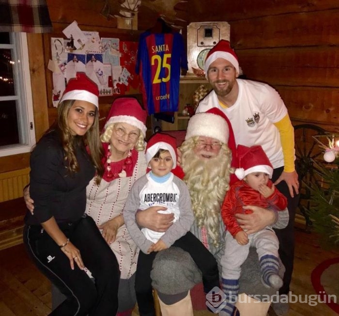 Futbolcuların Noel paylaşımları