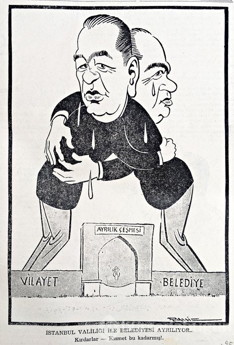 100 yıllık karikatürlerle: "Bize Belediye Baksın"
