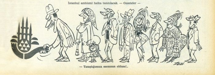 100 yıllık karikatürlerle: "Bize Belediye Baksın"