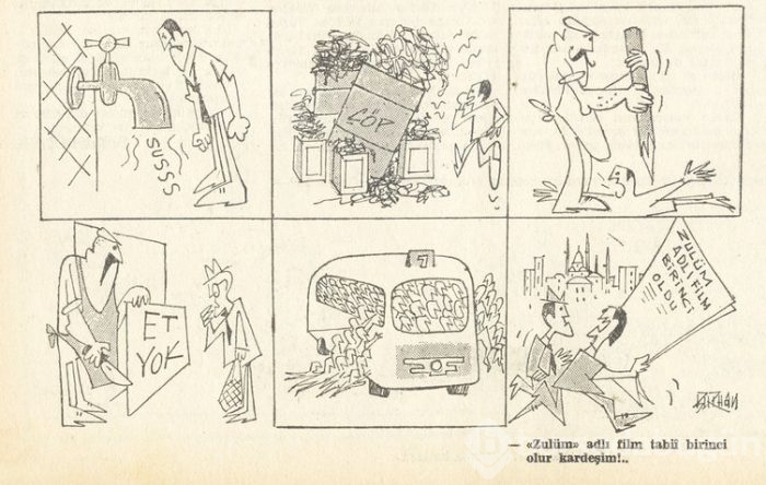 100 yıllık karikatürlerle: "Bize Belediye Baksın"
