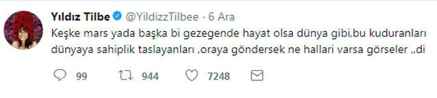 İşte o çok konuşulan Yıldız Tilbe tweetleri!