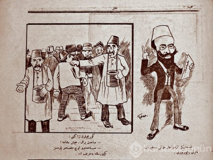 100 yıllık karikatürlerle: "Bize Belediye Baksın"