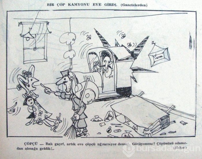 100 yıllık karikatürlerle: "Bize Belediye Baksın"