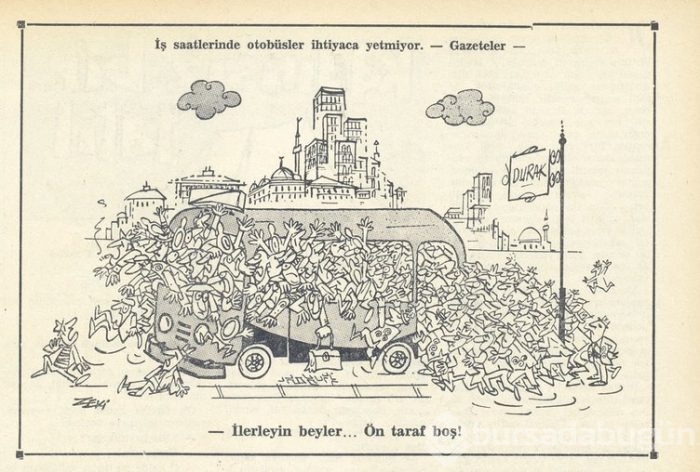 100 yıllık karikatürlerle: "Bize Belediye Baksın"