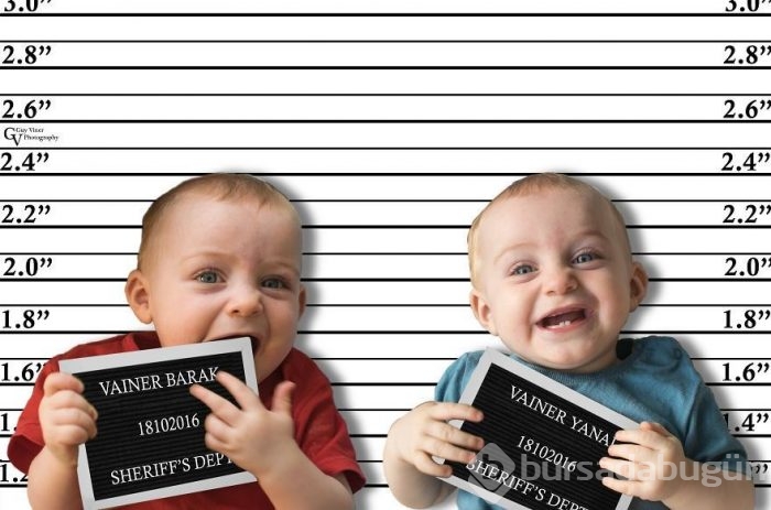 İkiz babasından yaratıcı fotoğraf projesi
