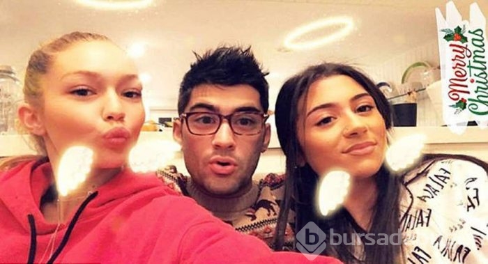 Gigi Hadid ve Zayn Malik'in yılbaşı hazırlığı