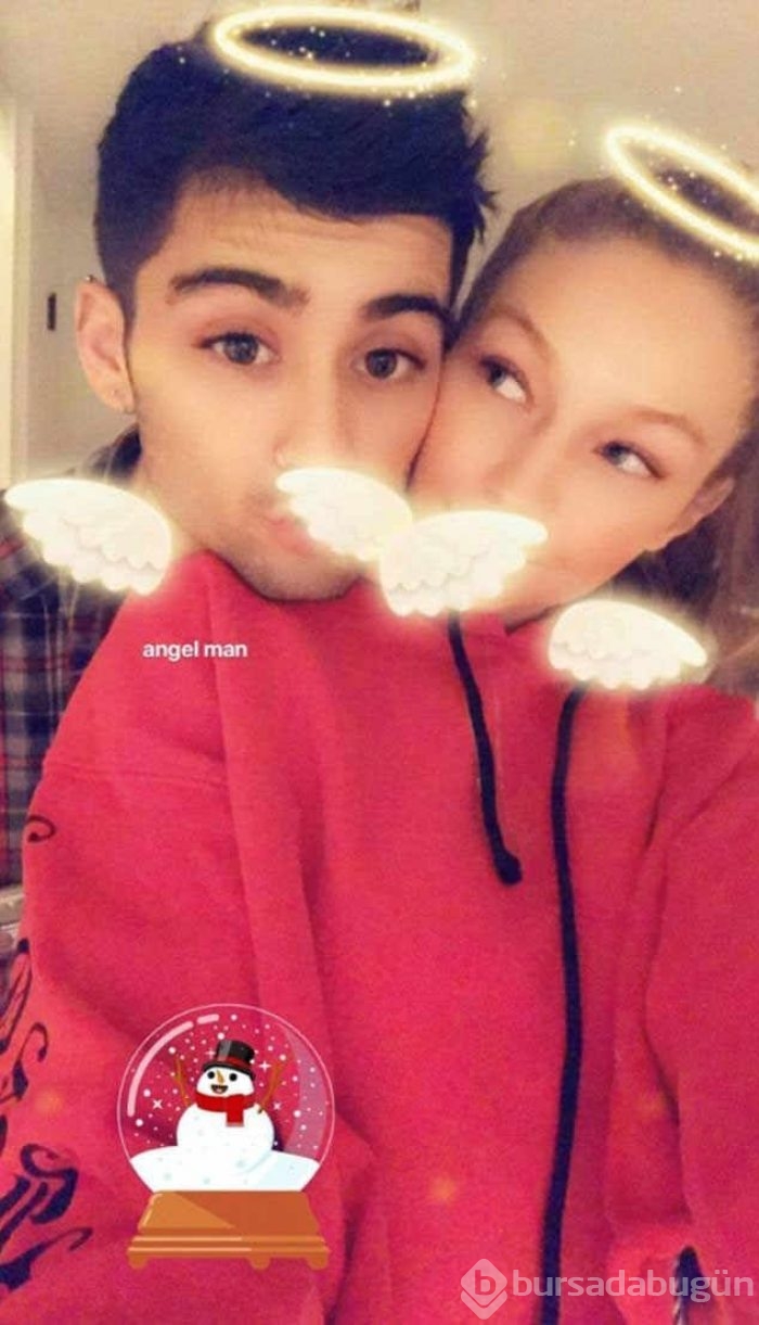 Gigi Hadid ve Zayn Malik'in yılbaşı hazırlığı