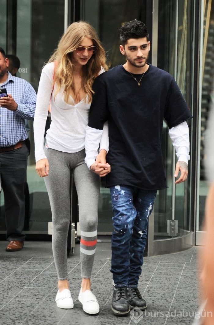 Gigi Hadid ve Zayn Malik'in yılbaşı hazırlığı
