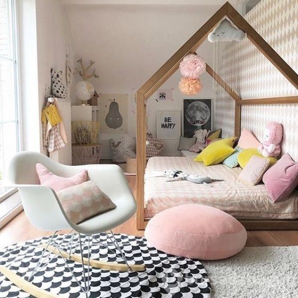 Bebek odaları için yeni trend pastel tonları
