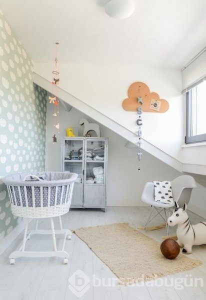 Bebek odaları için yeni trend pastel tonları
