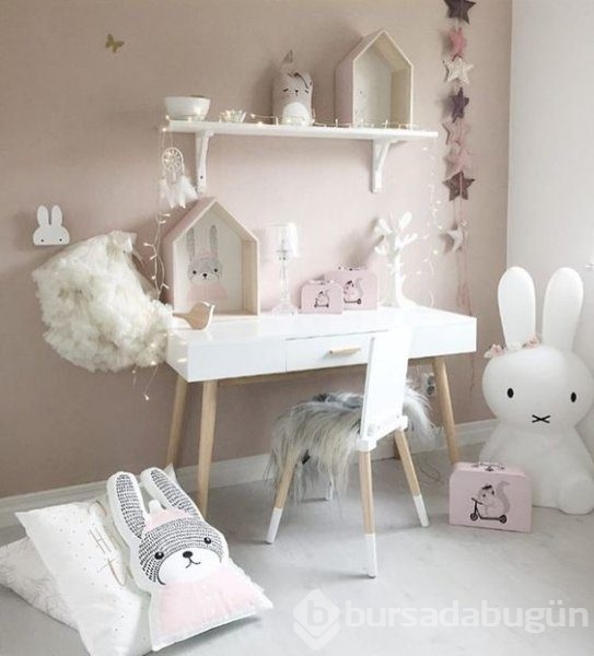 Bebek odaları için yeni trend pastel tonları

