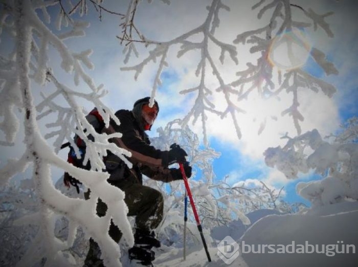 Kazdağları'ndan kış manzaraları