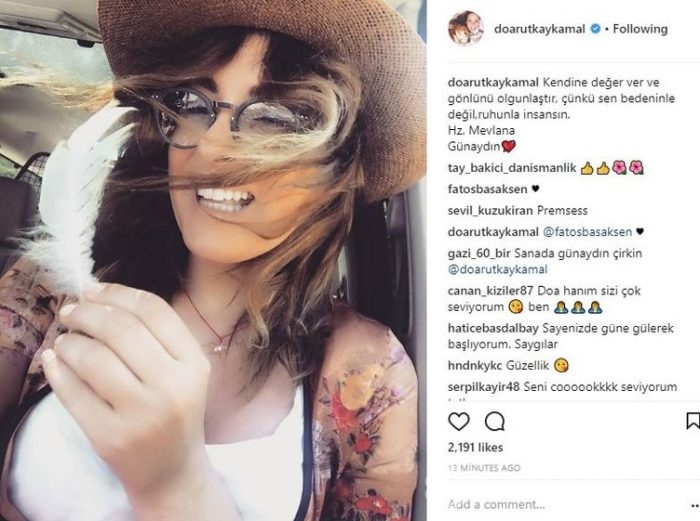 Ünlülerin Instagram paylaşımları (26.12.2017)
