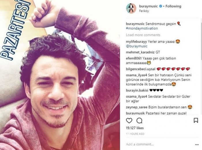 Ünlülerin Instagram paylaşımları (26.12.2017)
