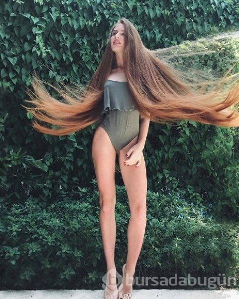 Rus 'Rapunzel' sosyal medyada büyük ilgi görüyor