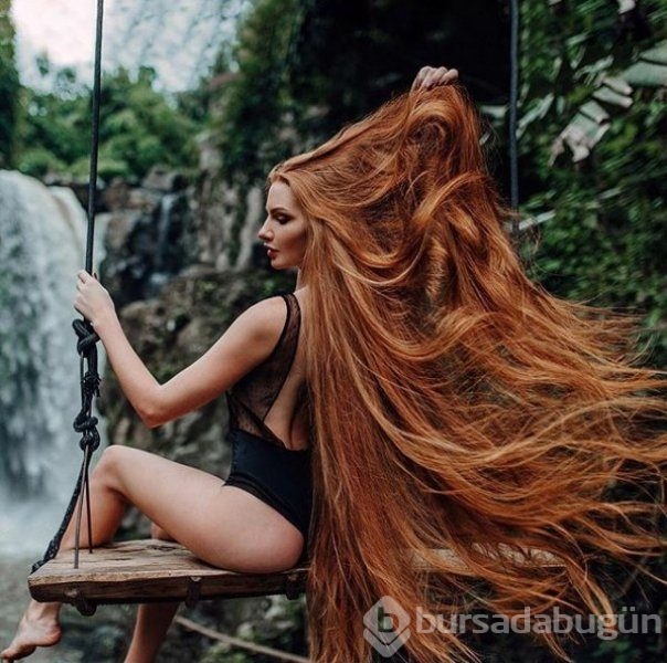 Rus 'Rapunzel' sosyal medyada büyük ilgi görüyor