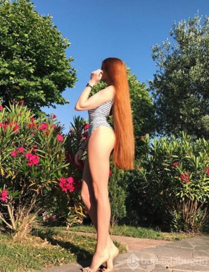 Rus 'Rapunzel' sosyal medyada büyük ilgi görüyor