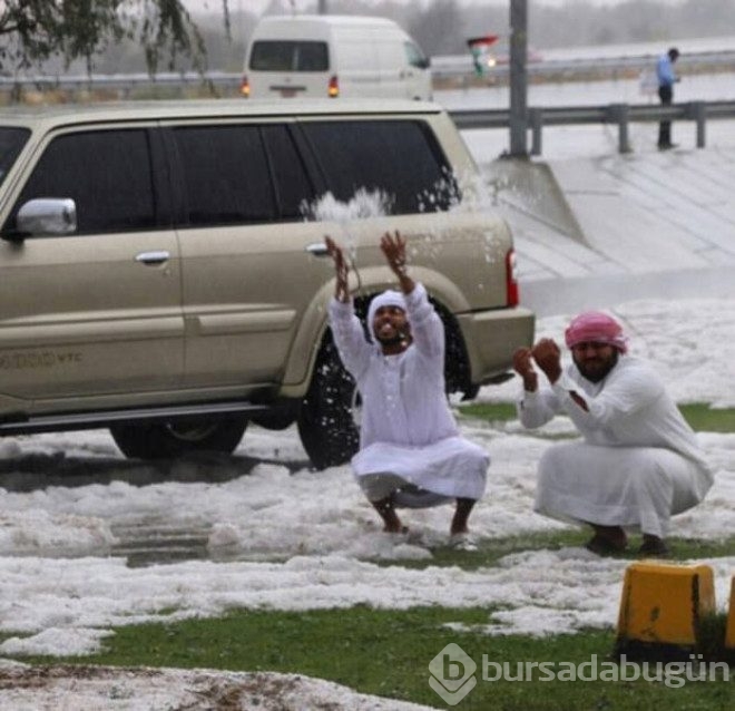 Dubai'den yok artık dedirten kareler