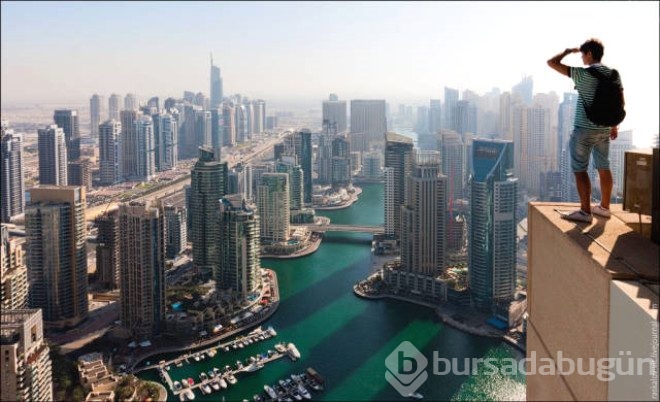 Dubai'den yok artık dedirten kareler