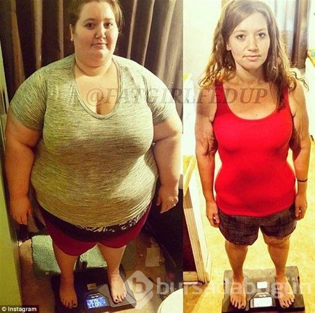 Ameliyat olmadan 200 kilo verdiler