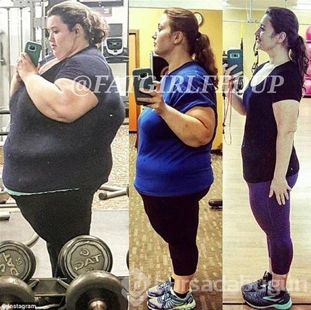 Ameliyat olmadan 200 kilo verdiler