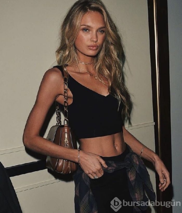 Romee Strijd çok sıkı çalışıyor