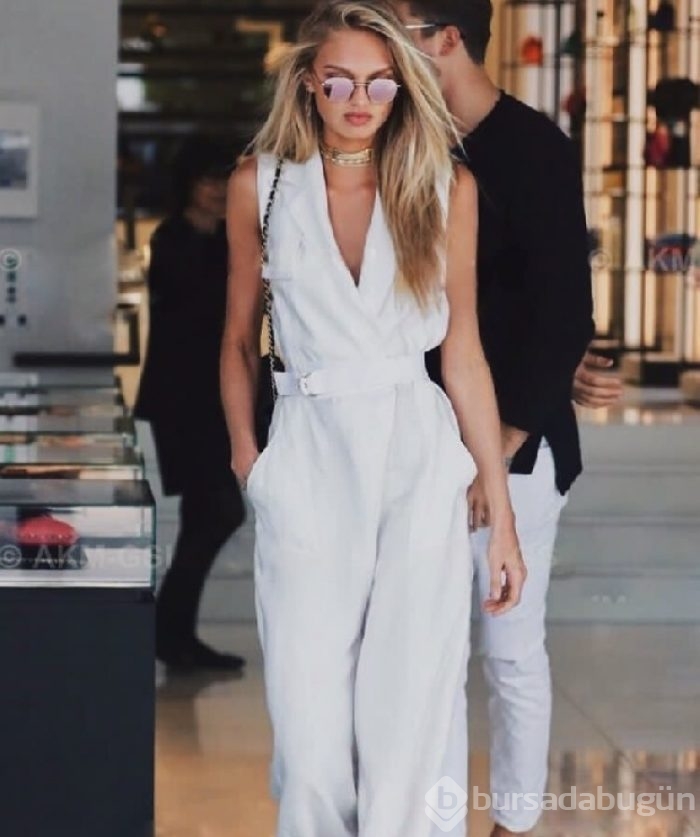 Romee Strijd çok sıkı çalışıyor