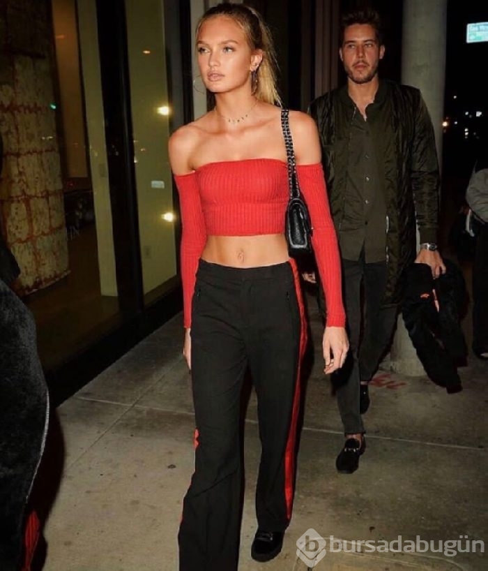 Romee Strijd çok sıkı çalışıyor