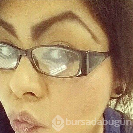Böyle kaş gördünüz mü?