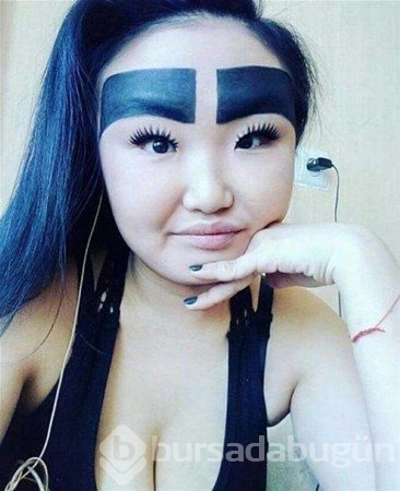 Böyle kaş gördünüz mü?
