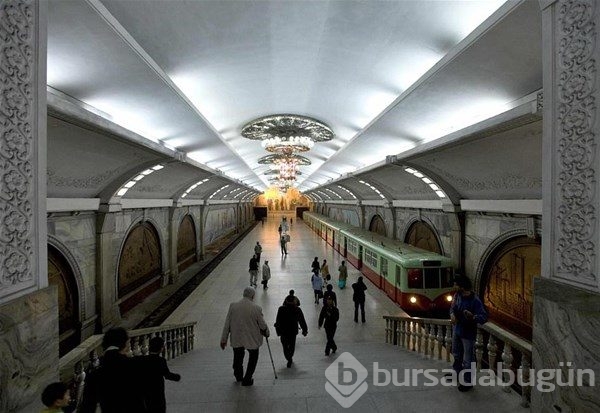 Kuzey Kore`de metro