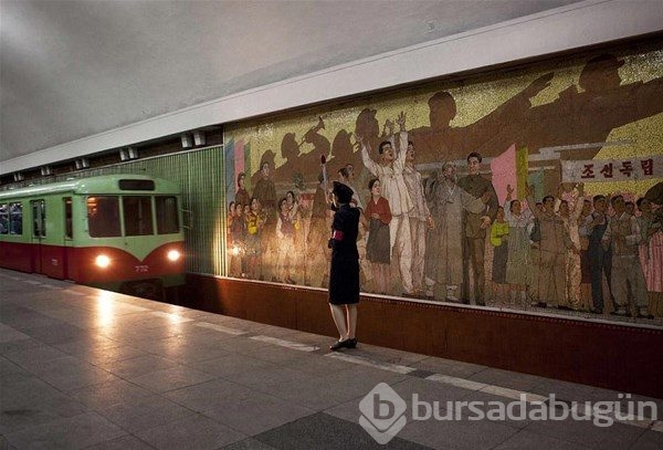 Kuzey Kore`de metro