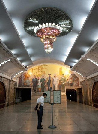 Kuzey Kore`de metro