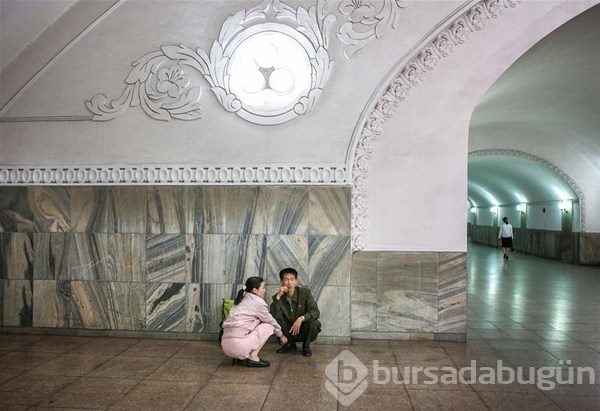 Kuzey Kore`de metro