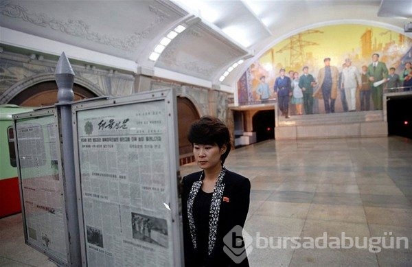 Kuzey Kore`de metro