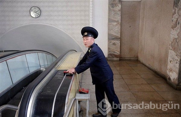 Kuzey Kore`de metro
