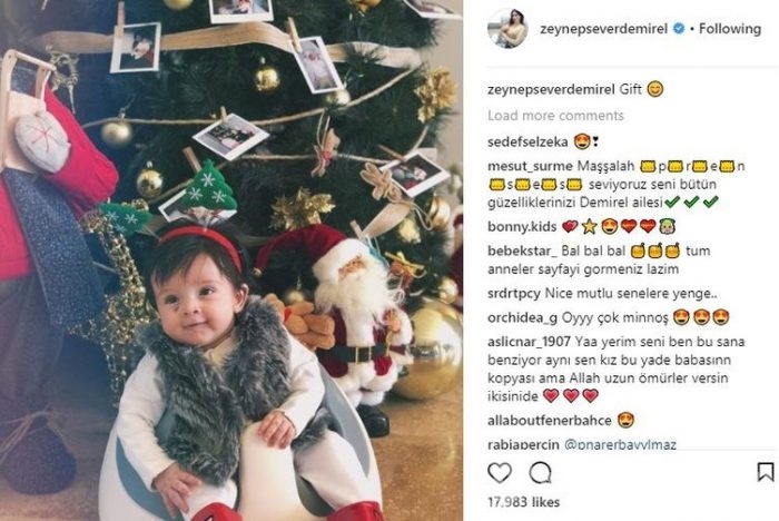 Ünlülerin Instagram paylaşımları (27.12.2017)