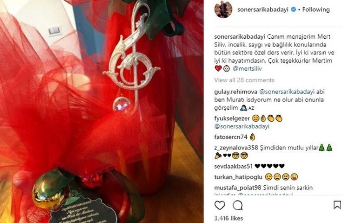 Ünlülerin Instagram paylaşımları (27.12.2017)