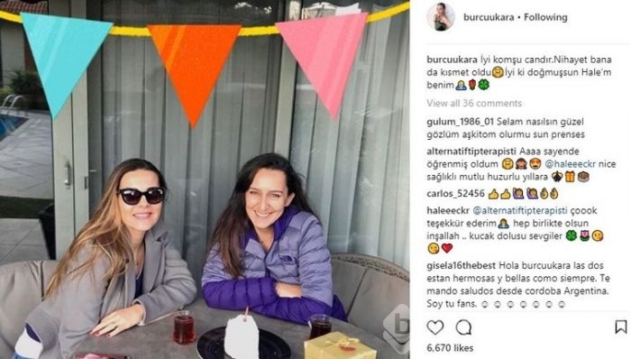 Ünlülerin Instagram paylaşımları (27.12.2017)