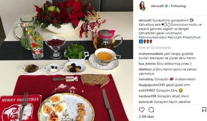Ünlülerin Instagram paylaşımları (27.12.2017)