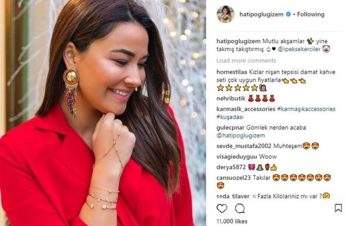 Ünlülerin Instagram paylaşımları (27.12.2017)